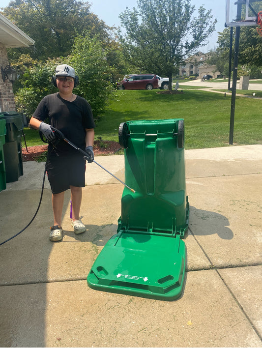 Garbage Can Cleaning Service